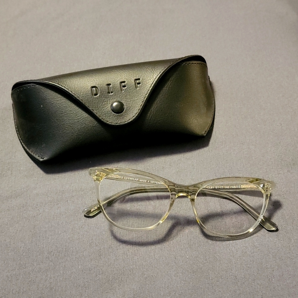 DIFF Jade Blue Light Glasses